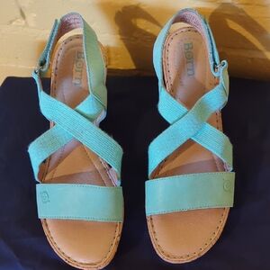 Born Women's Aqua Sandals